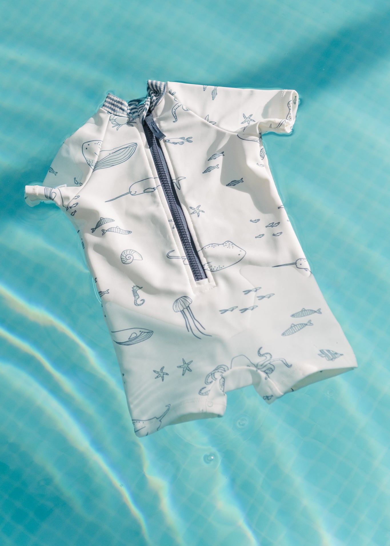 swim short sleeve one piece life aquatic