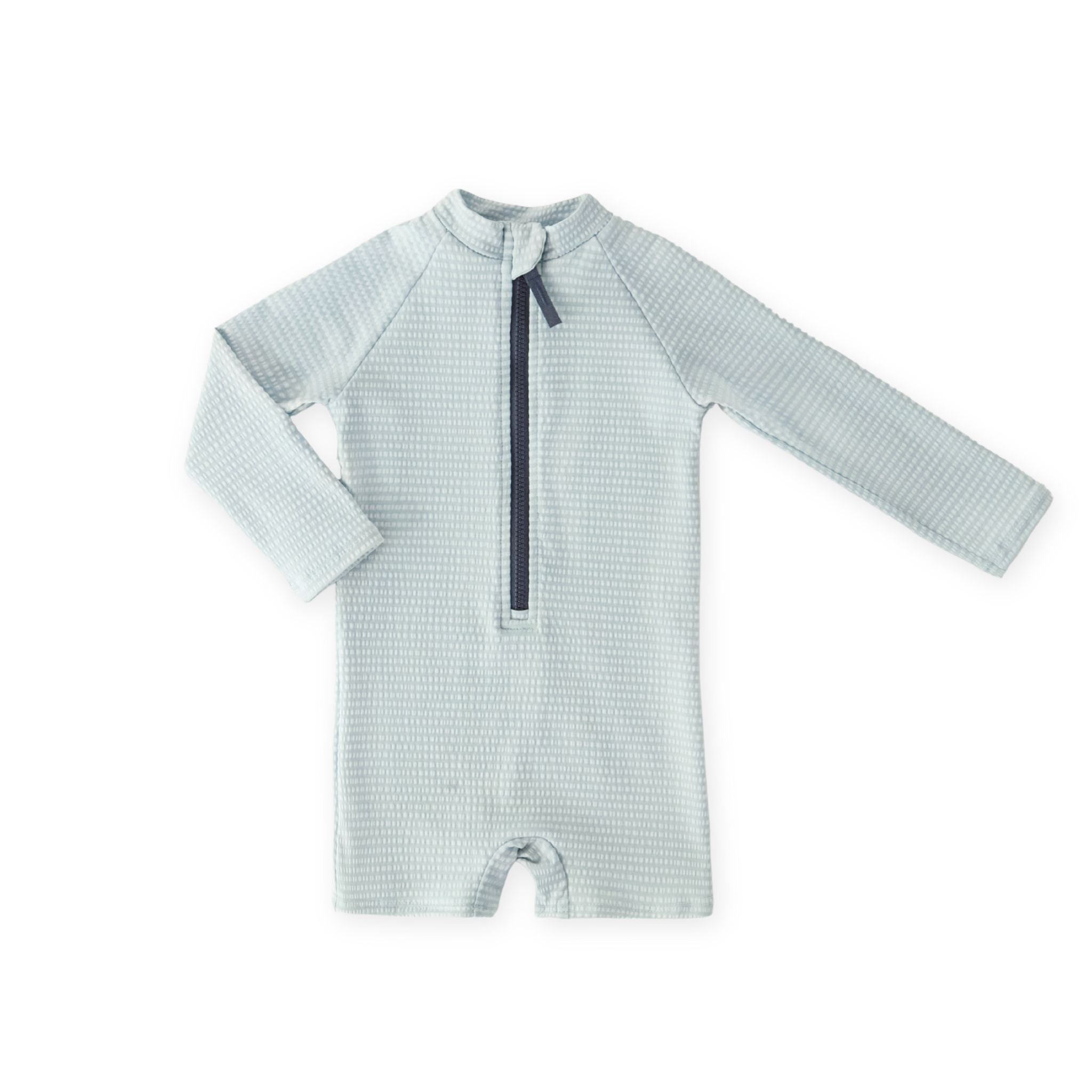 swim long sleeve one piece seersucker lake