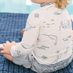 swim rash guard & short life aquatic
