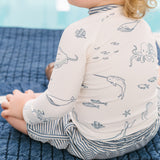 swim rash guard & short life aquatic
