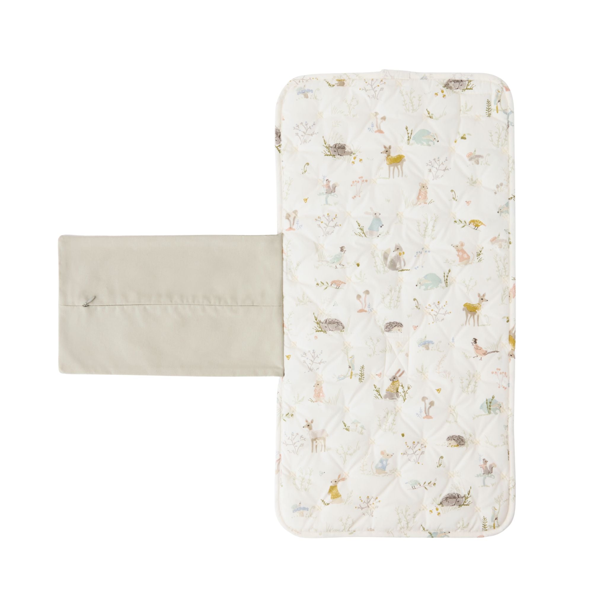 on the go portable changing pad forest fable