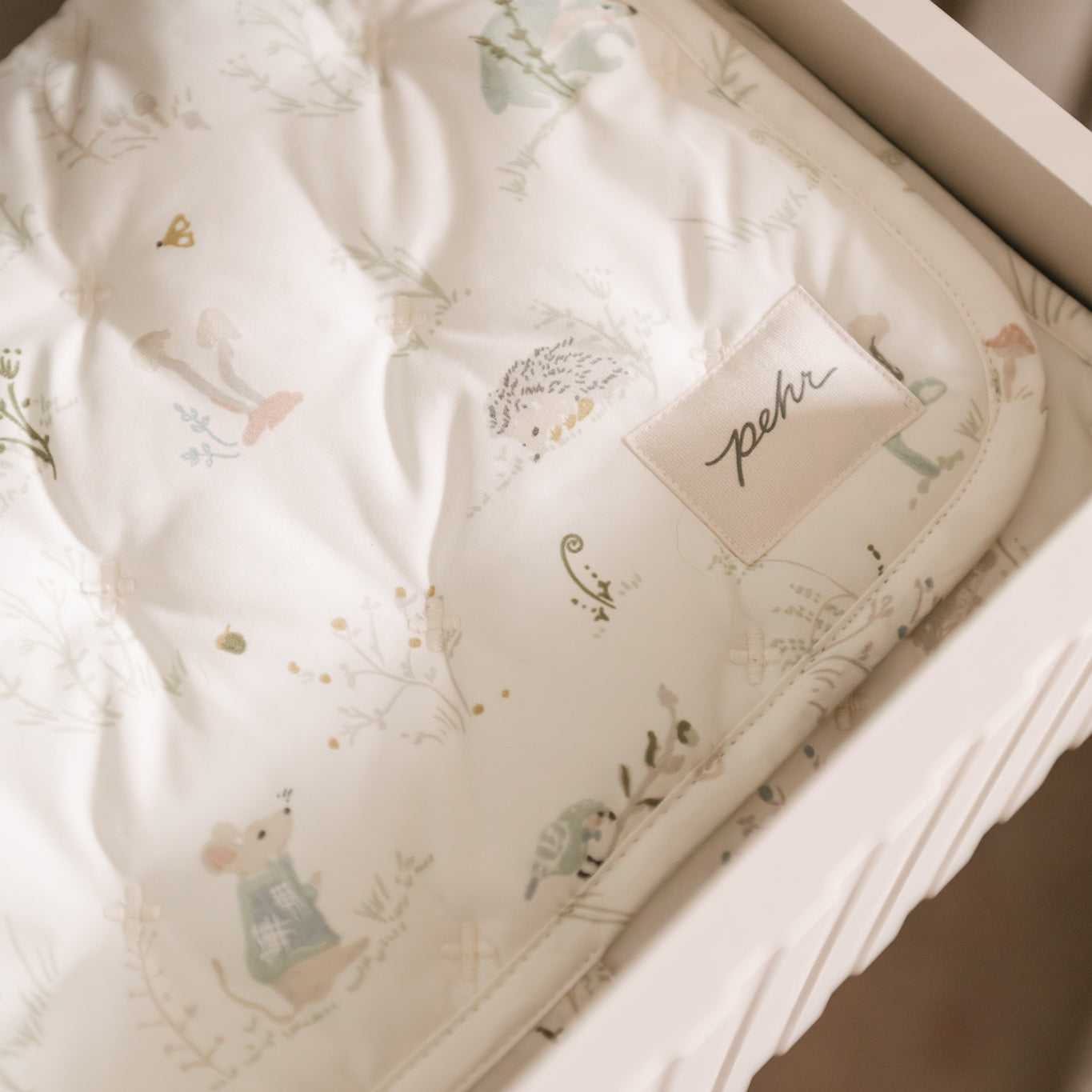 on the go portable changing pad forest fable