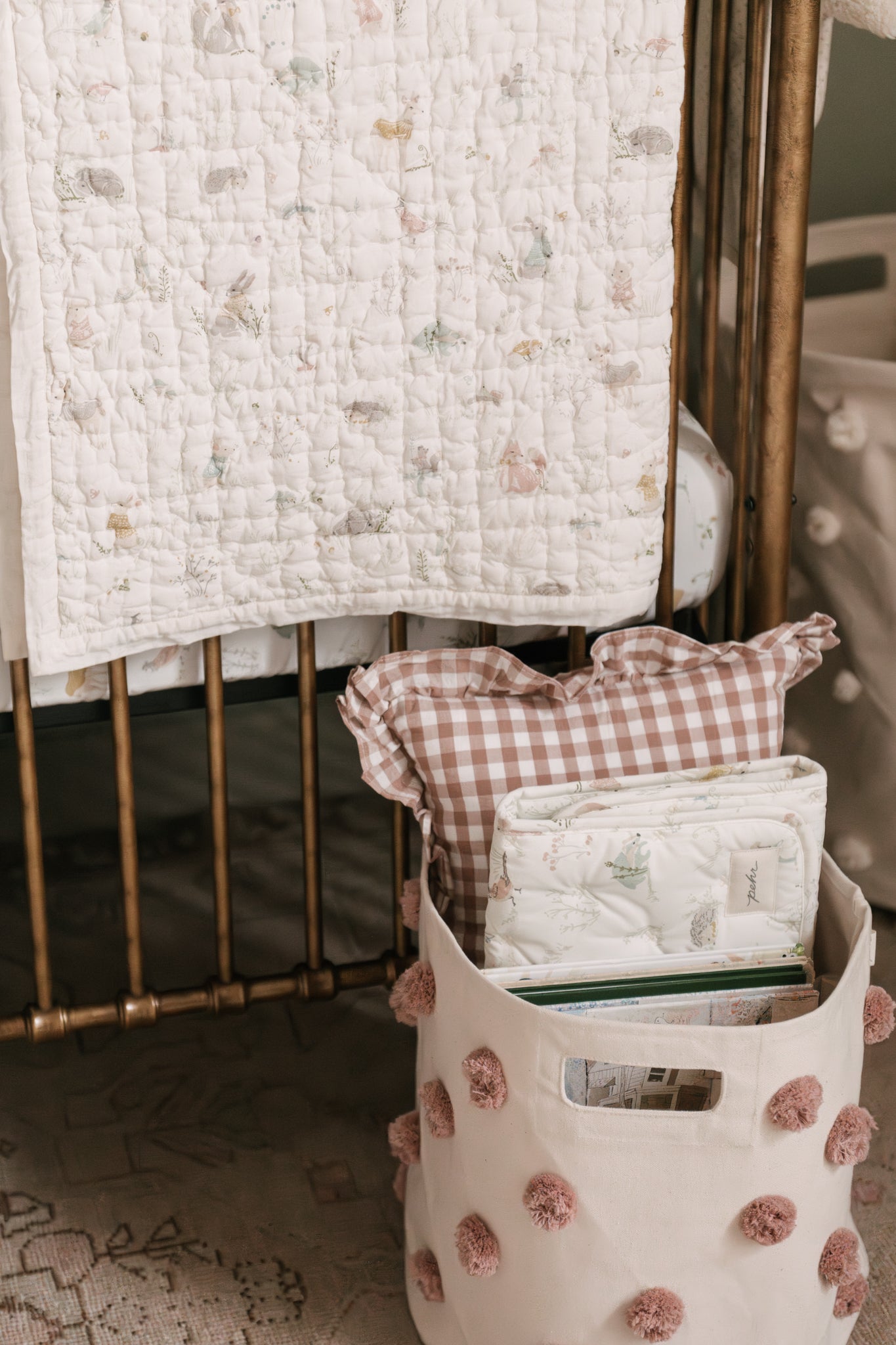 on the go portable changing pad forest fable