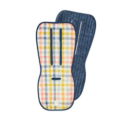 reversible stroller insert vintage wash / picnic in multi pattern