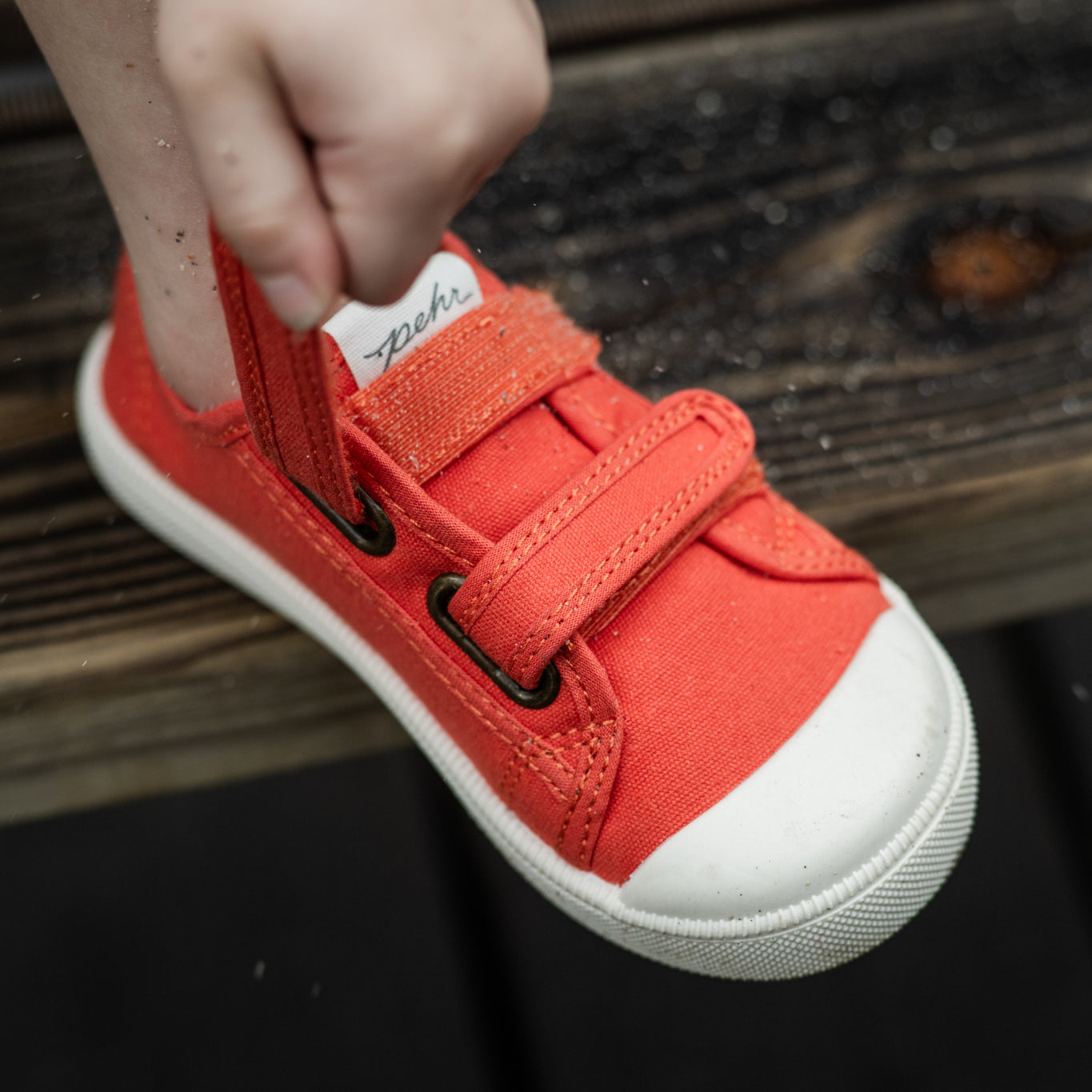 recess sneakers tomato