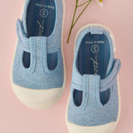twirl sneaker chambray