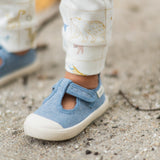 twirl sneaker chambray