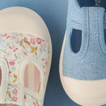 twirl sneaker chambray
