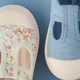 twirl sneaker chambray