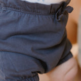 garment dye bloomer short ink blue pehr