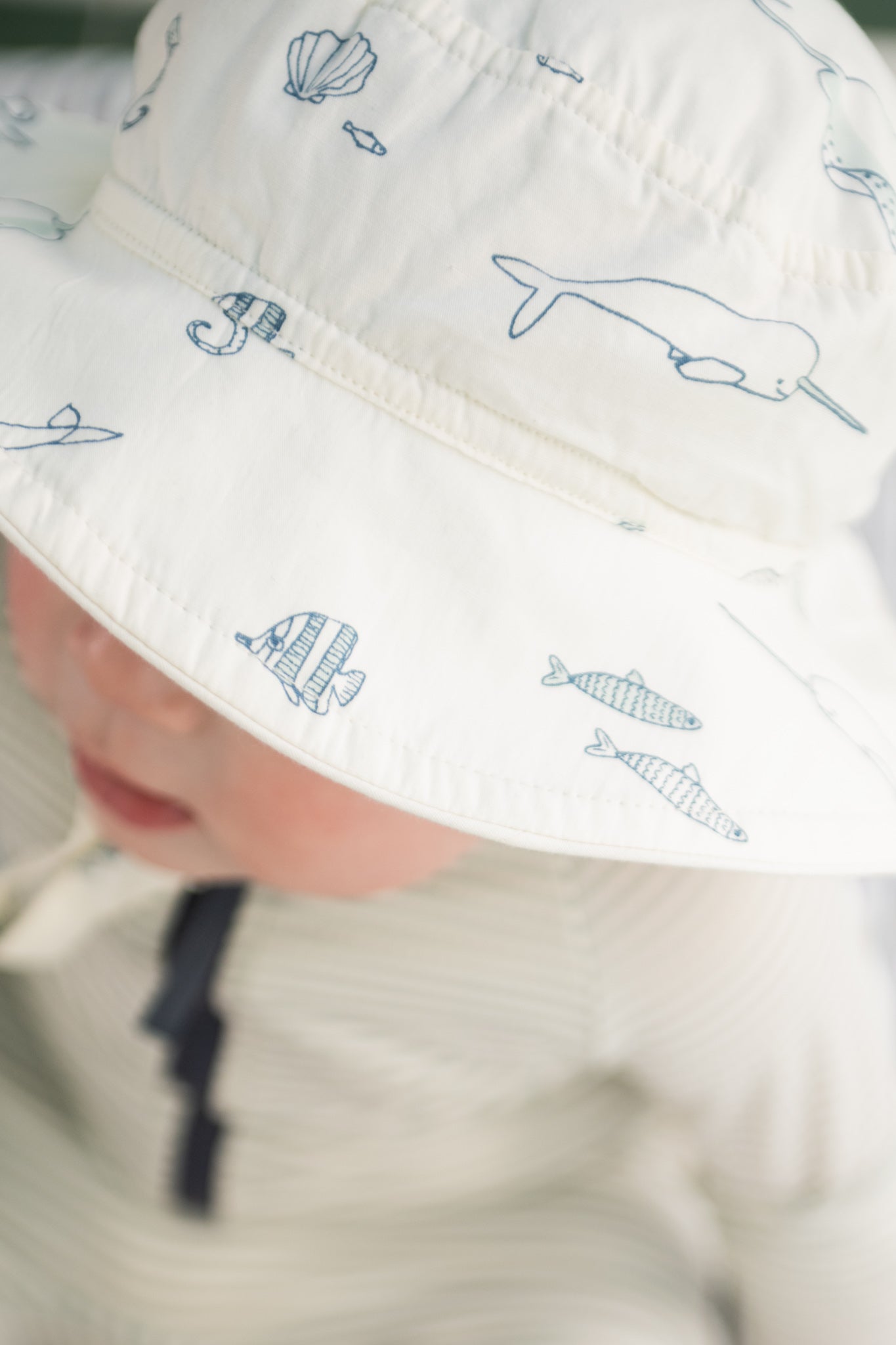 baby bucket hat life aquatic pehr baby