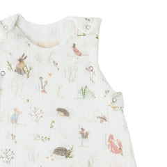 1.7 tog sleep bag forest fable in multi pattern