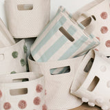 pom basket bin rose pink