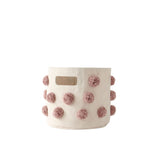 pom basket mini rose pink in pinks pattern