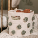 pom basket mini sage