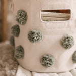 pom basket mini sage