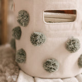 pom basket mini sage