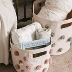 pom basket pint rose pink